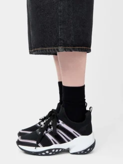 Roger Vivier Viv' Run Sneakers in fabric Best