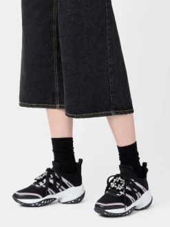 Roger Vivier Viv' Run Sneakers in fabric Best