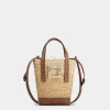 Roger Vivier Viv' Skate Bucket Bag in raffia Best