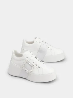 Roger Vivier Viv' Skate Sneakers in leather Fashion