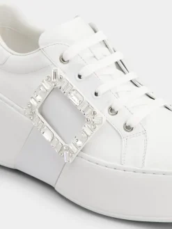 Roger Vivier Viv' Skate Sneakers in leather Fashion