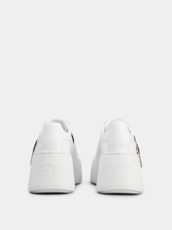 Roger Vivier Viv' Skate Sneakers in leather Sale