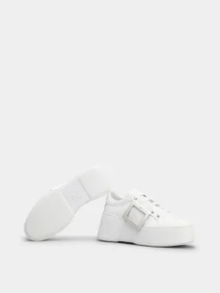 Roger Vivier Viv' Skate Sneakers in leather Sale