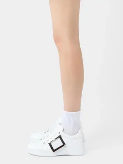 Roger Vivier Viv' Skate Sneakers in leather New