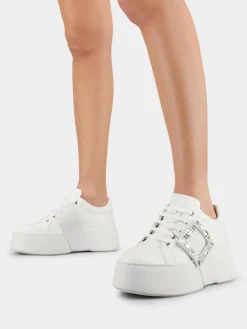 Roger Vivier Viv' Skate Sneakers in leather Fashion