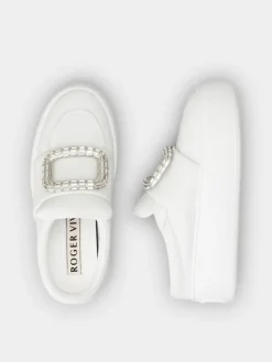 Roger Vivier Viv' Up Mules in leather Online