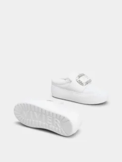 Roger Vivier Viv' Up Mules in leather Online