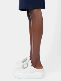Roger Vivier Viv' Up Mules in leather Online
