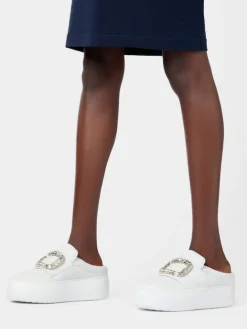 Roger Vivier Viv' Up Mules in leather Online