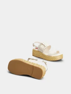 Roger Vivier Wedge Sandals in leather Outlet